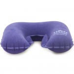 VIAGGI Inflatable U Shape Travel Neck Pillow - Blue